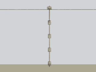 Датчик герконовый поплавковый уровня жидкости DFG4 41.51-B5.140.140.140.140-5NO-607.12-d2-S-1