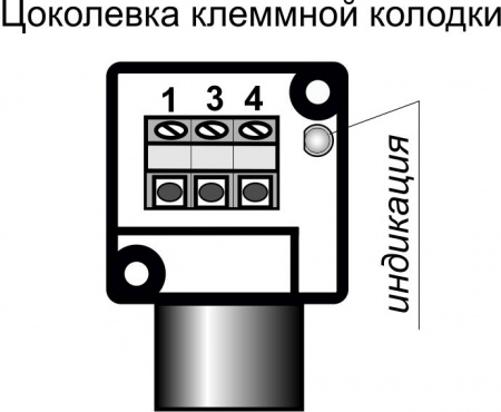 Датчик бесконтактный индуктивный И05-NO-PNP-K(Л63)