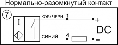 Датчик бесконтактный индуктивный И38-NO-DC-K